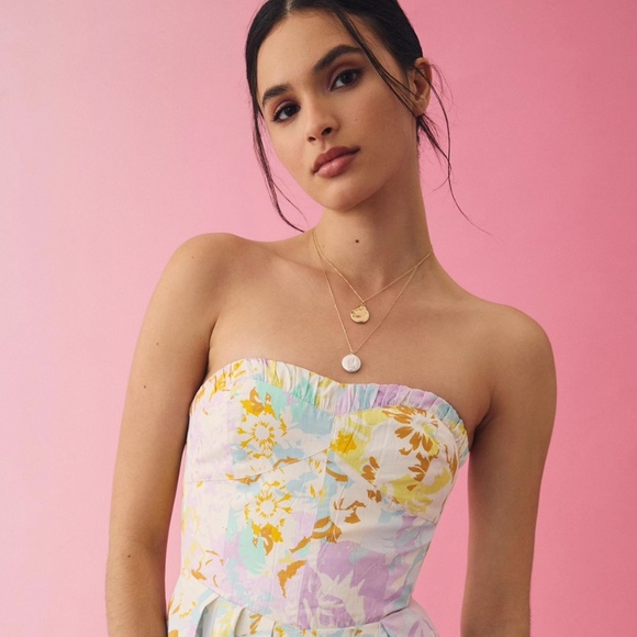 Brand New MAEVE SLEEVELESS SWEETHEART CORSET A-LINE DRESS - Picture 7 of 14